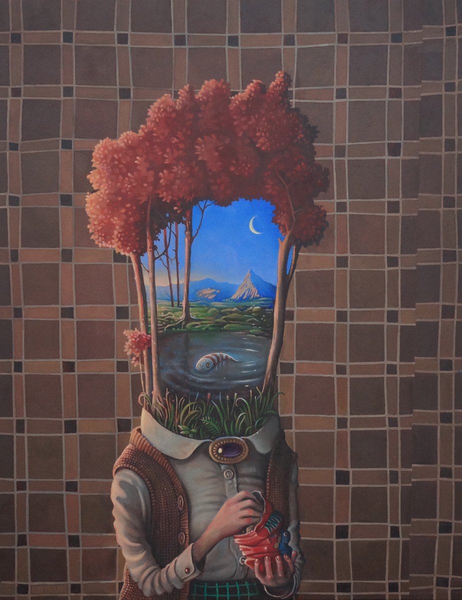 Surrealistic Oil Painting , Hot 