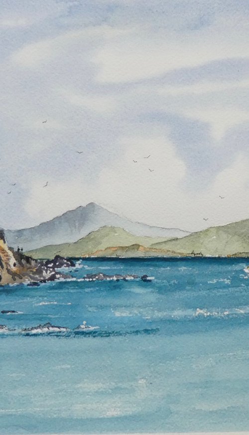 Near Agios Stephanos on Corfu by Brian Tucker