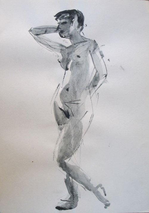 Female Nude by Ara Shahkhatuni