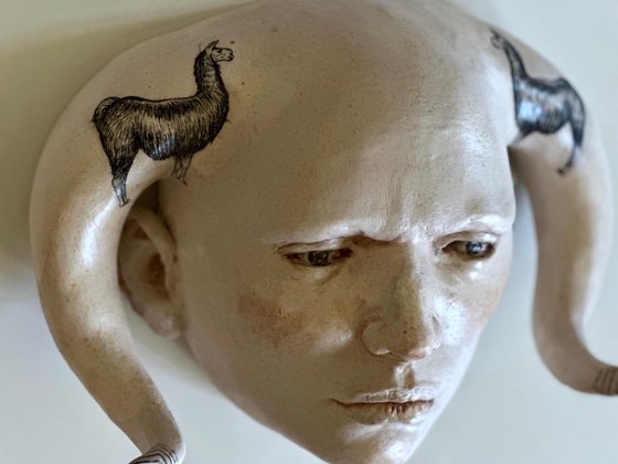 Ceramic Wall Sculpture