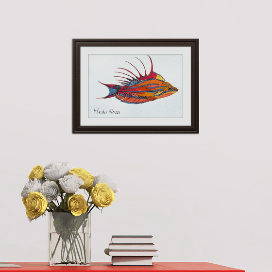 Exotic Colorful fish