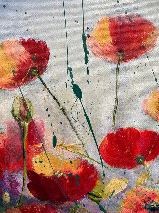Playful Poppies!