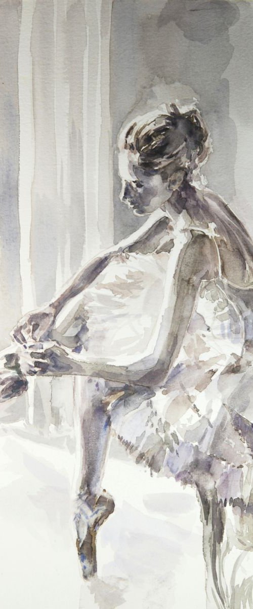 Ballet dancer by Aleksandra Galas