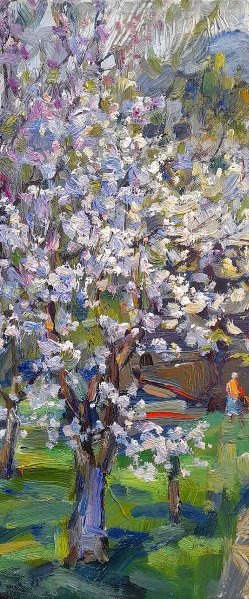 Trees bloom by Ivan Kovalenko