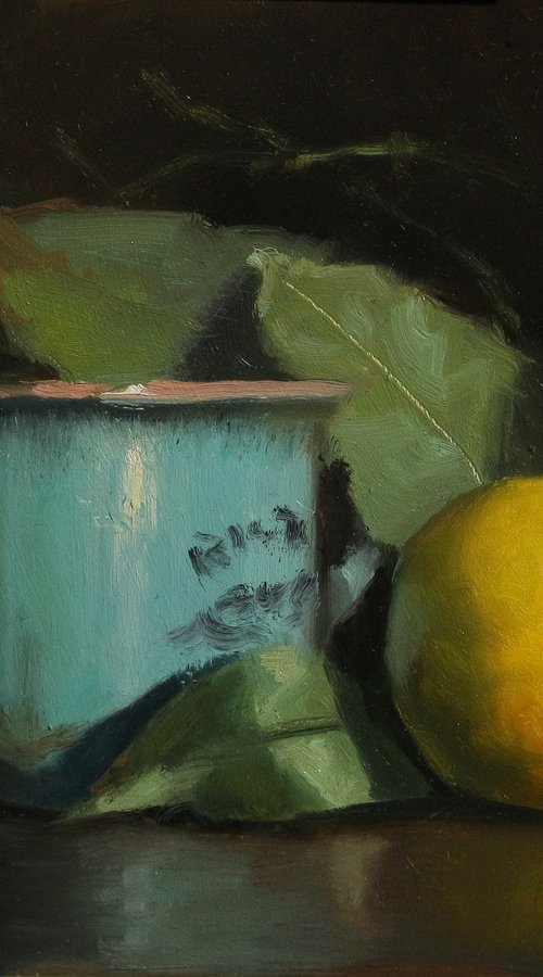 Lemon and Cup by Pascal Giroud