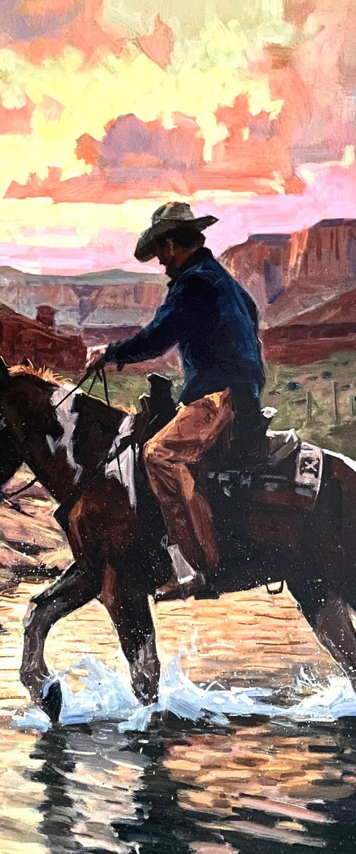 Canyon Crossing by Paul Cheng