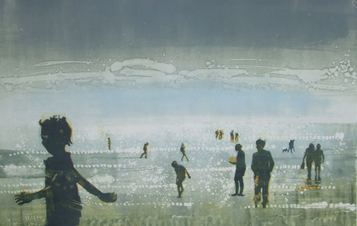 Impressionistic Limited Edition Print , Life At Sea By Amanda Averillo, 28 X 18, Artwork For Sale On Artfinder