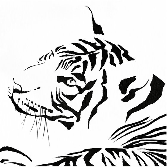 TIGER - MODERN WALL ART