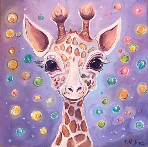 Giraffe by Olga Volna