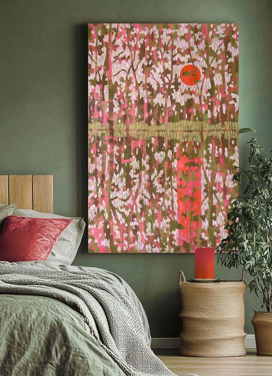 Lace of the Forest at Sunset