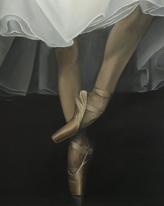 Ballet Feet, Dancer on Pointe