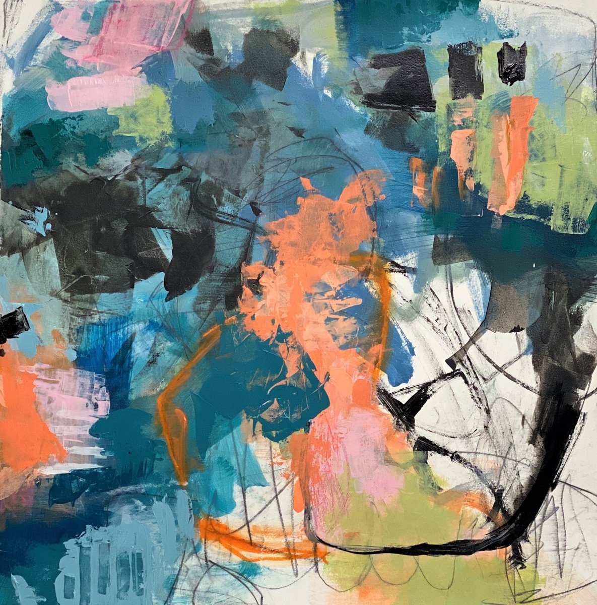 Growing Pains By Kat Crosby, 20 X 20, Artwork For Sale On Artfinder