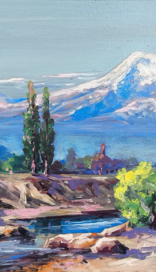 Where the Araks Meets Ararat by Mexak Xazaryan