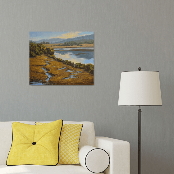 Tomales Bay Salt Marshes landscape