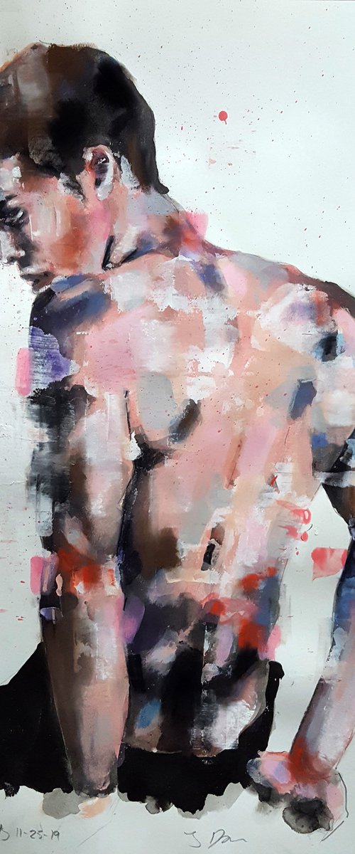 male back study 11-25-19 by Thomas Donaldson