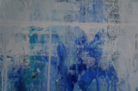 Ice Waterfall (150 x 100 cm) XXL (60 x 40 inches)