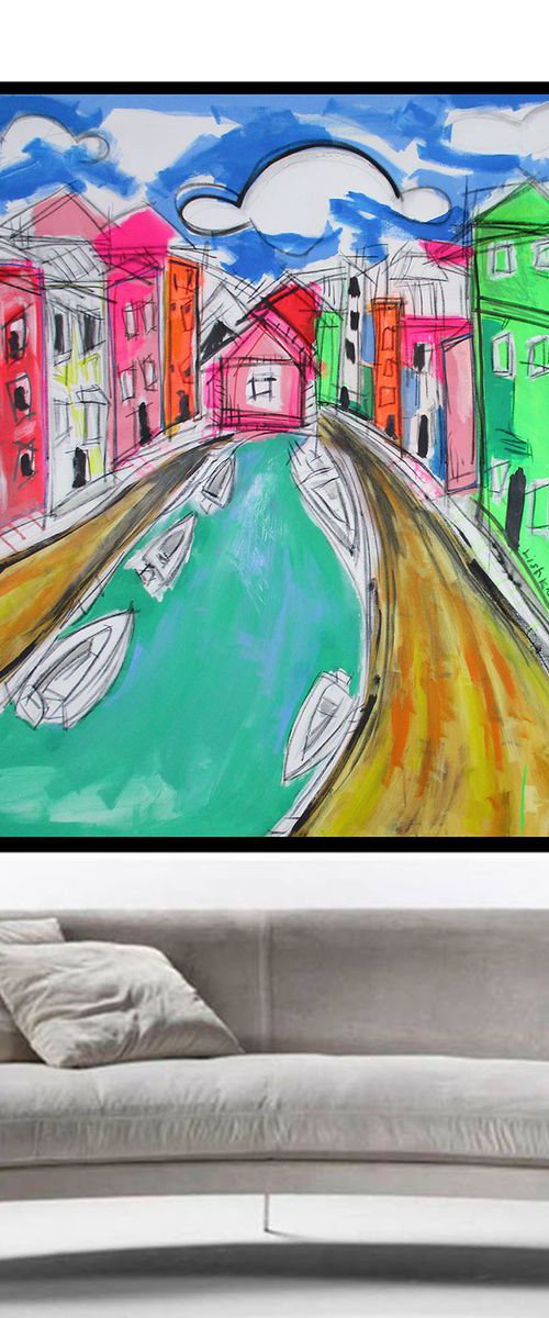 Burano Venice Italy by V. Lishko