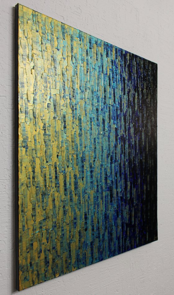 Blue-gold gradient