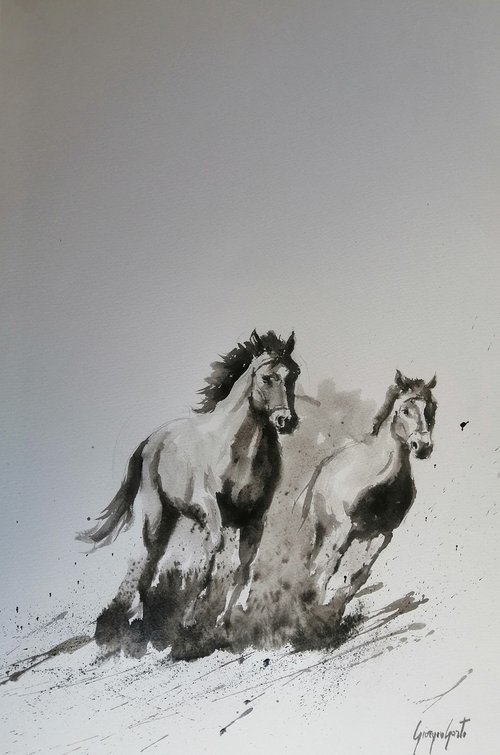 horses 15 by Giorgio Gosti