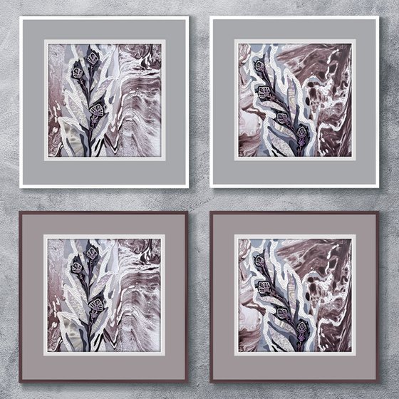 Set of 2 «Exquisite Tropics»