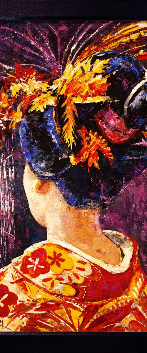 Portrait of a woman by Aleksandr Neliubin