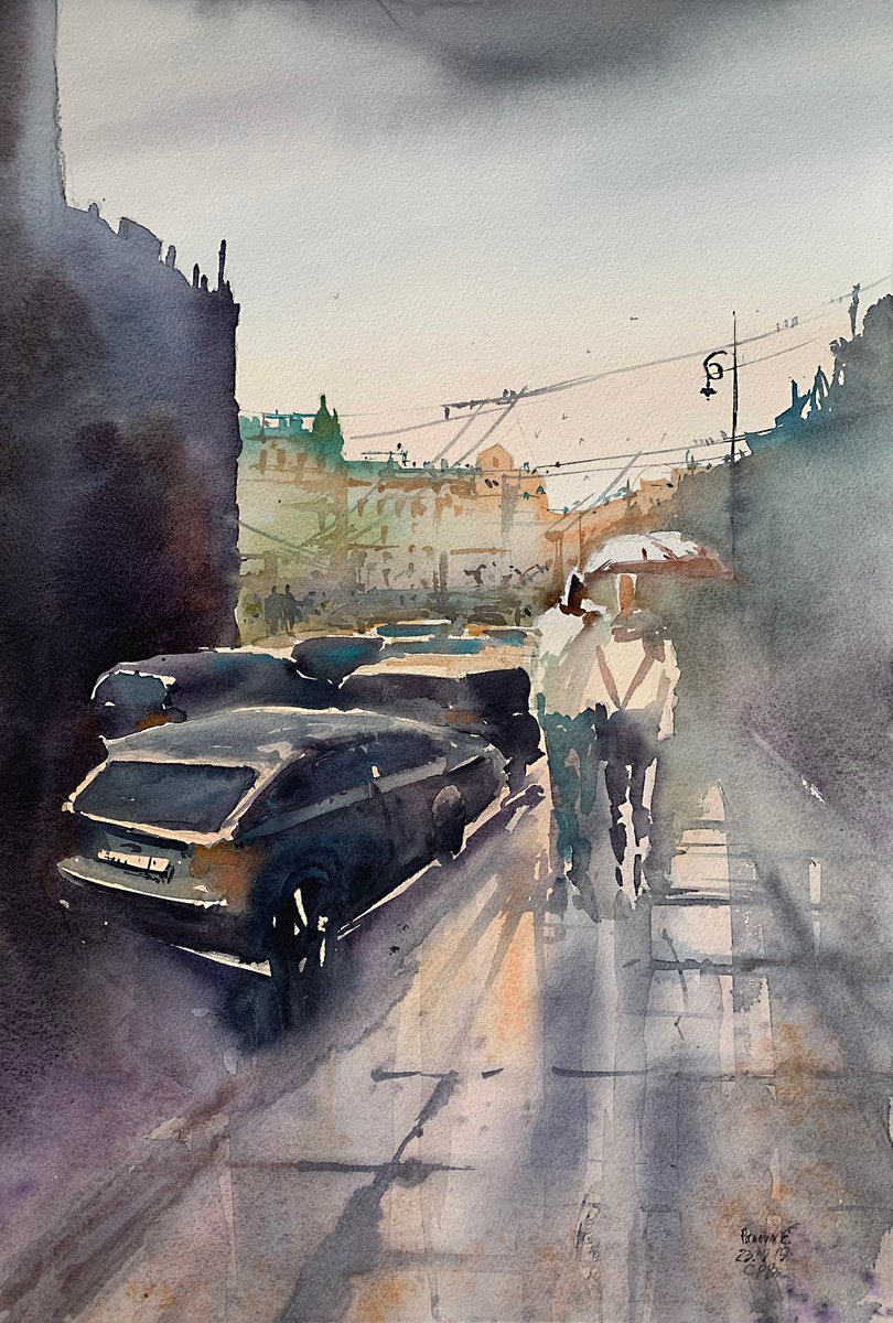 The romance of rain. St.Petersburg. by Evgenia Panova
