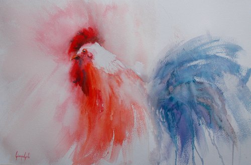 rooster 12 by Giorgio Gosti