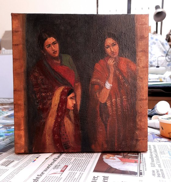 Three Rustic Women of India