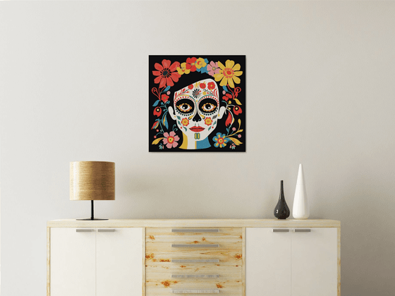 Maquillaje del dia de muertos