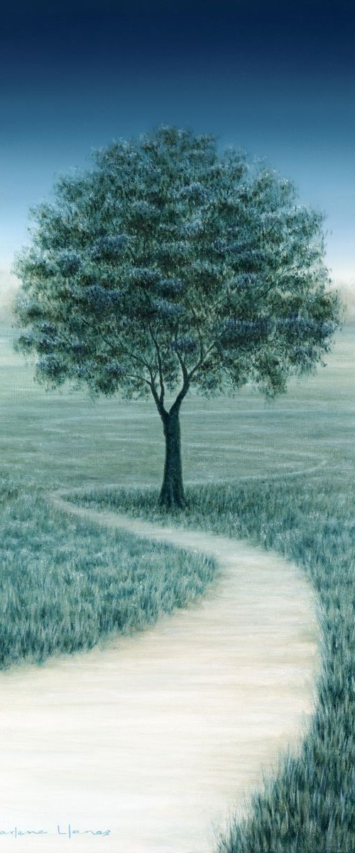 On the Right Path by Marlene Llanes