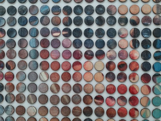 Warm sunshine (n.722) - Dot Art series