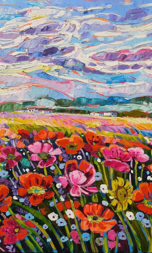 Poppies: Summer dream by Vanya Georgieva