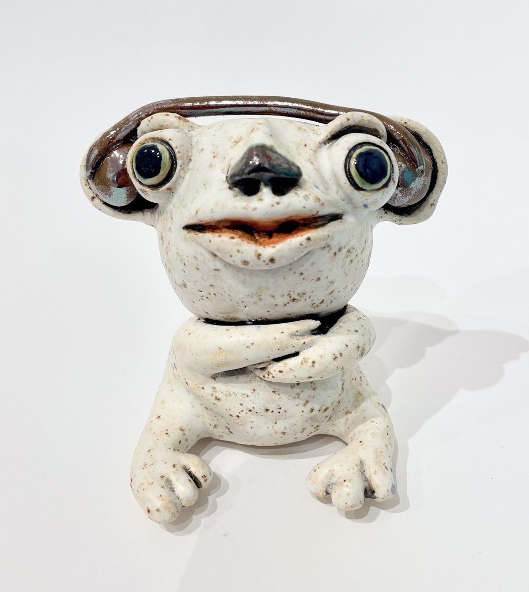 Expressive Clay Sculpture , Funny Bulge By Viktor Zuk, 4 X 4, Artwork For Sale On Artfinder