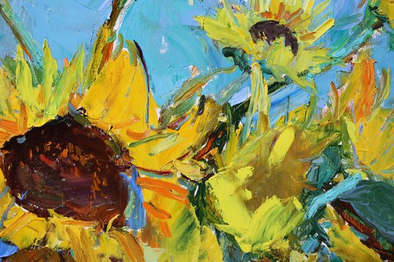 " Sunflowers "