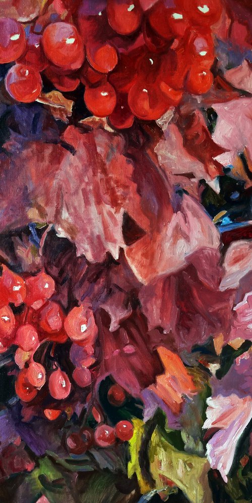 Red Viburnum by Anatolii Varvarov