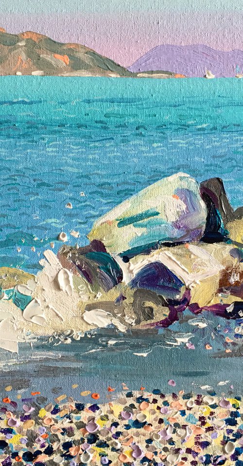 Sea Landscape by Ole Karako