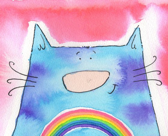 Rainbow Cat 1