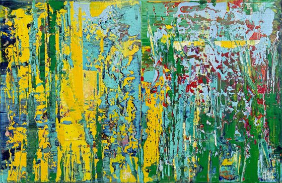 Through the elements. Diptych