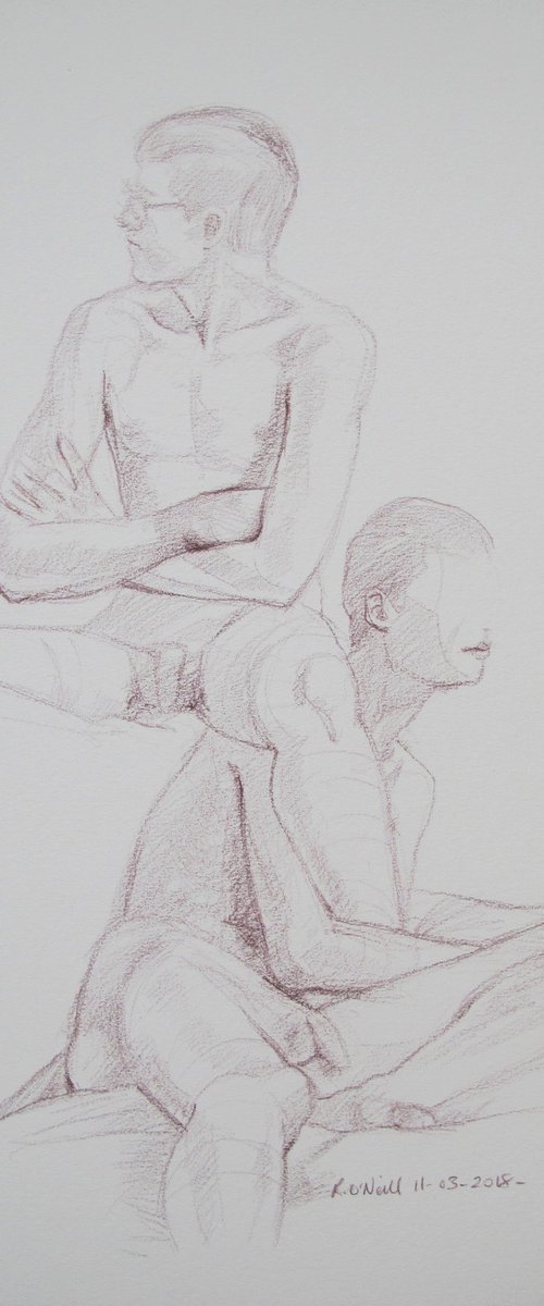 Male nude 2 poses by Rory O’Neill
