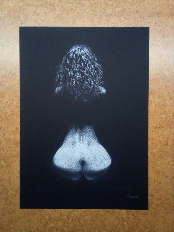 Nude noir #264 (21X29)cm