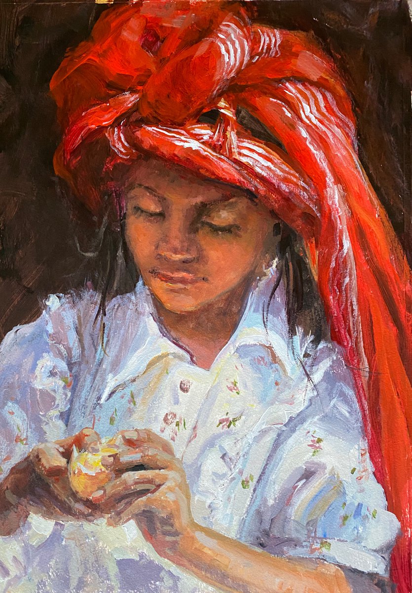  Sweet Temptation By Irina Kirienko-Milton, 12 X 16, Artwork For Sale On Artfinder