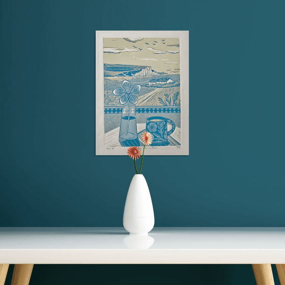 Morning View in Blue