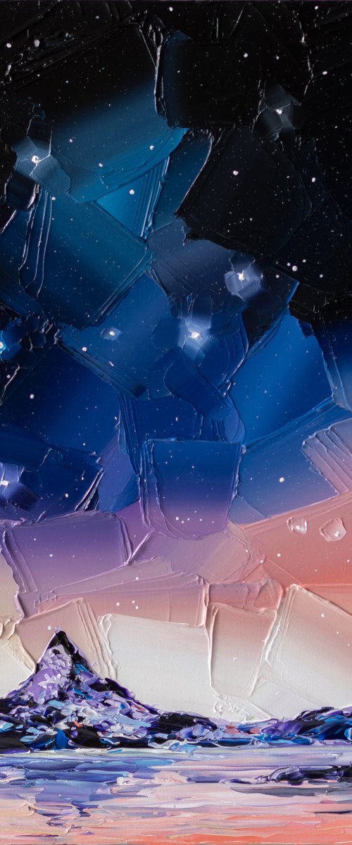 Iridescent Night Sky 3 by Joseph Villanueva