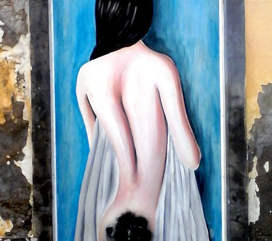 Madeira Street Art Nude