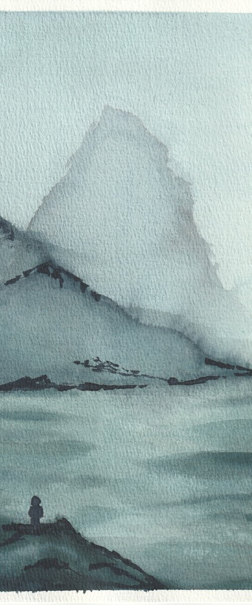 The Mountain Keeps Quiet by Kari Silveira