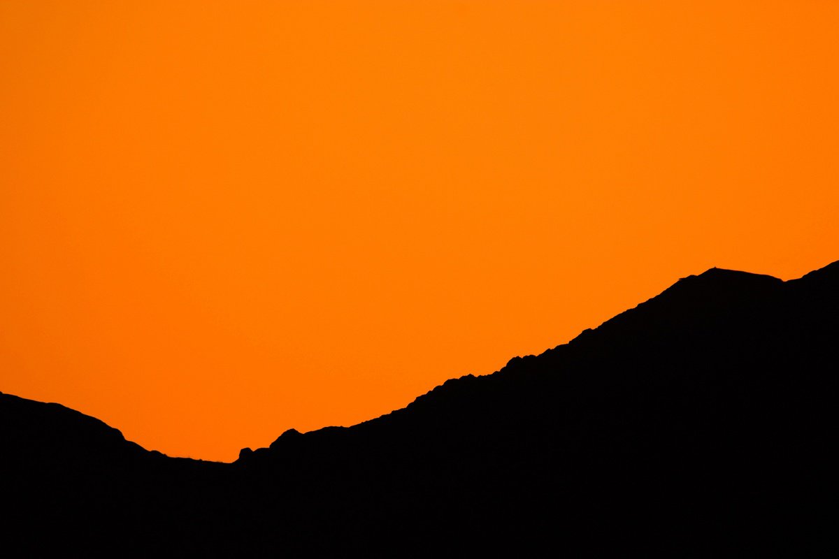 Landscape Photograph By Tal Paz-Fridman, 22 X 16", Mountains Of Eilat Ii, Original Artwork