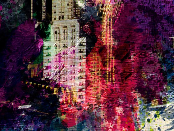 Gotas de color, Chrysler building/original artwork