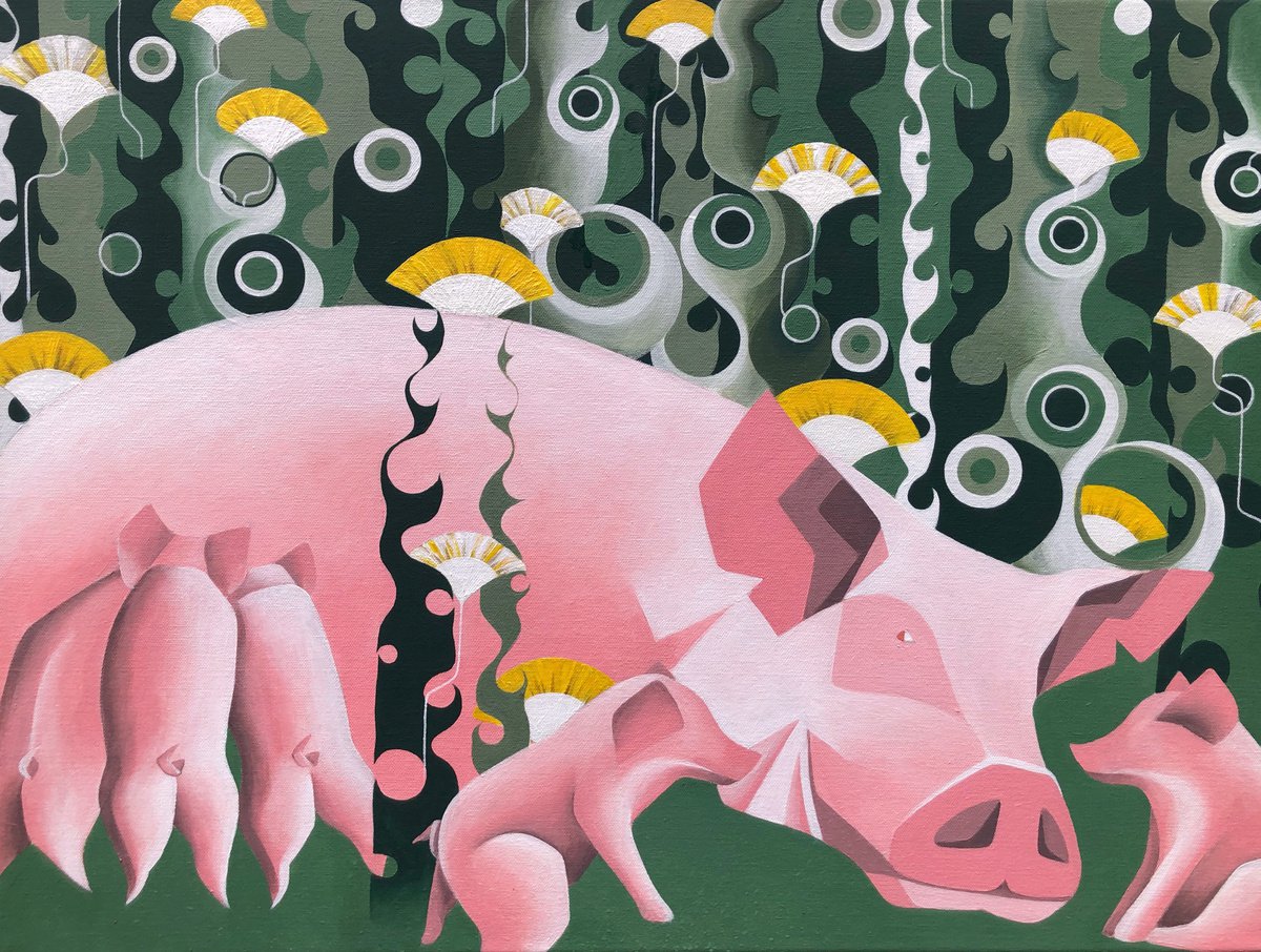 The Pigs by Kristina Saudinyte