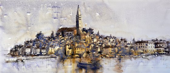 Rovinj Istra Hrvatska Croatia 20x47 cm 2023