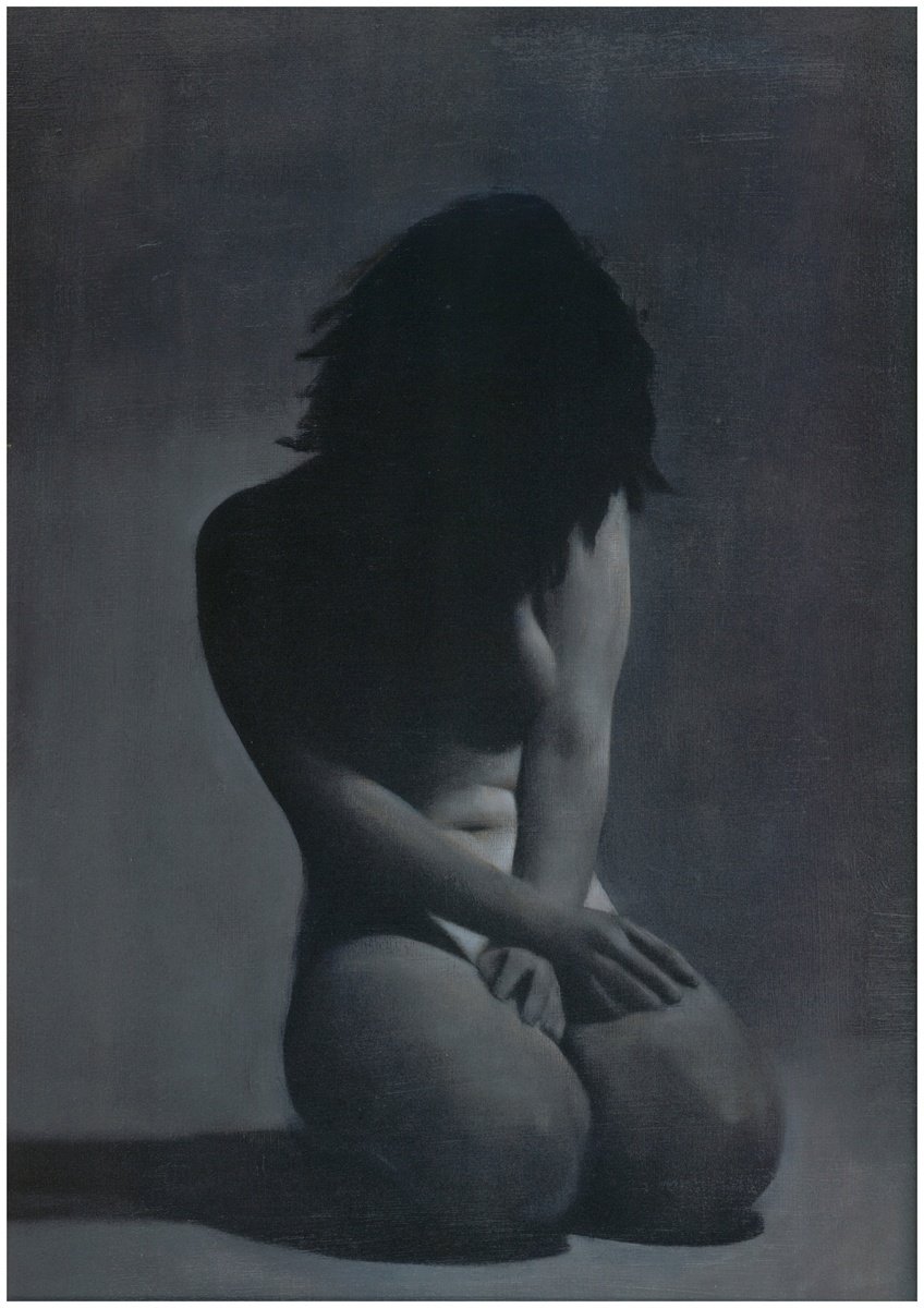 Photorealistic Oil Painting , Sorrow By Patrick Palmer, 13 X 17, Artwork For Sale On Artfinder